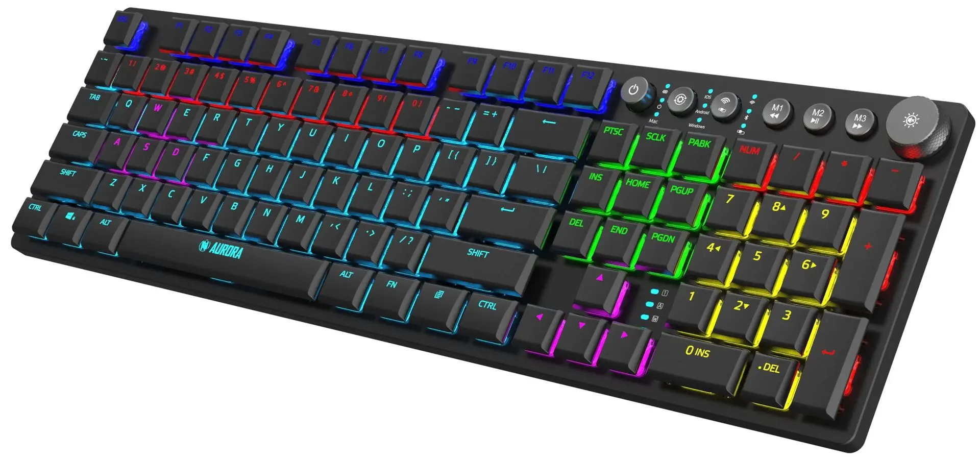 Клавиатура iBox Aurora K-6 RGB (Black) - 2