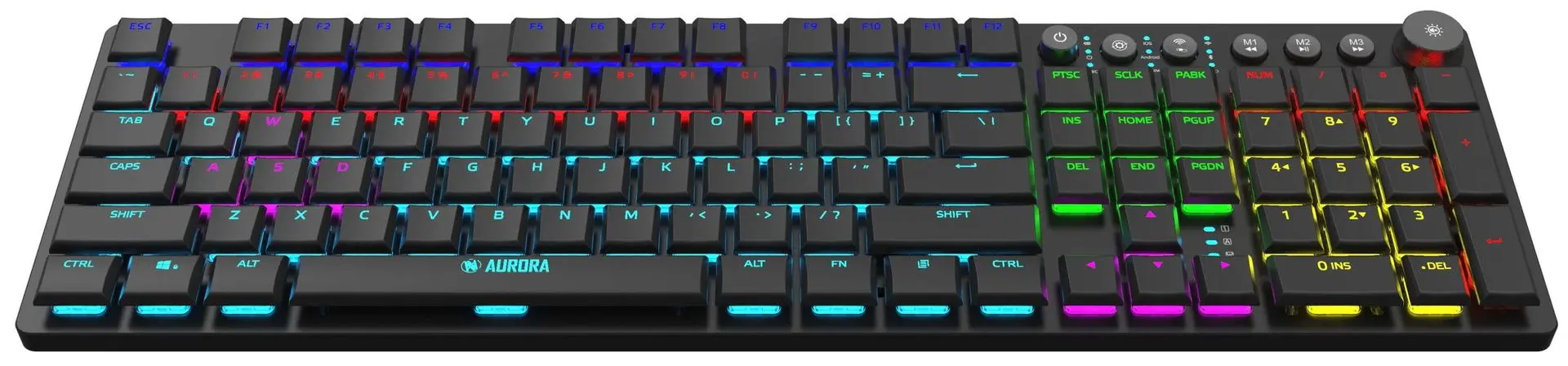 Клавиатура iBox Aurora K-6 RGB (Black) - 3