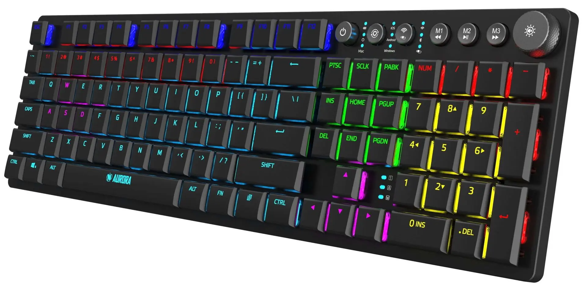 Клавиатура iBox Aurora K-6 RGB (Black) - 4