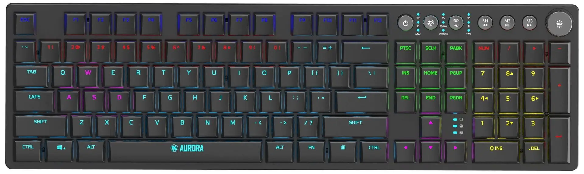 Клавиатура iBox Aurora K-6 RGB (Black)