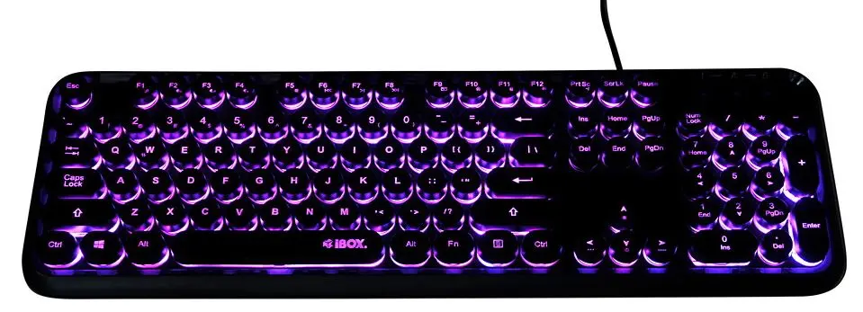 Клавиатура iBox Pulsar IKS620 RGB (Black)