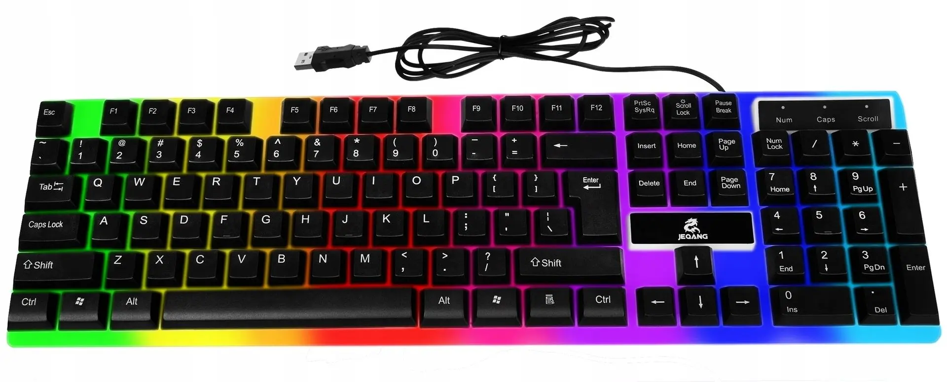 Tastatura gaming Iso Trade K12540 (Black/White)