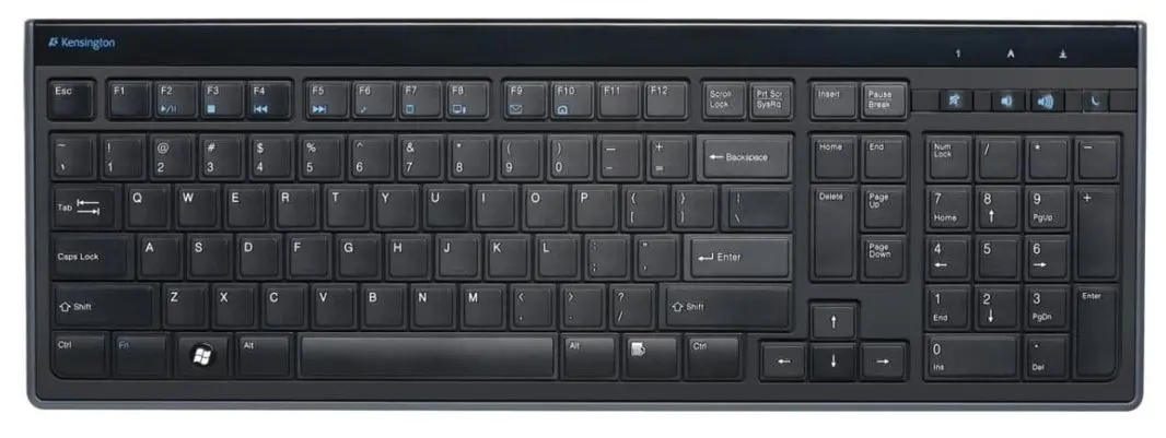 Tastatura Kensington Advance Fit Full-Size K72357WW (Black)