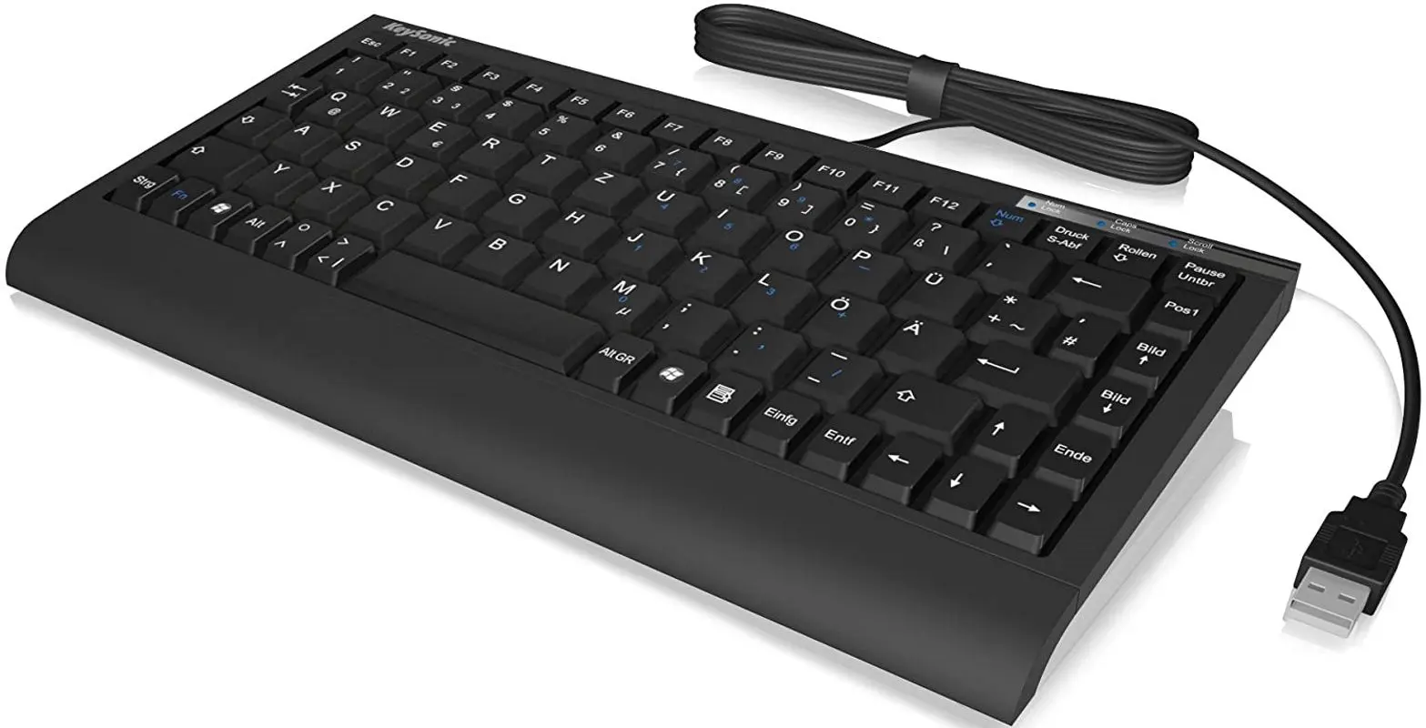 Tastatura KeySonic ACK-595C+ US (Black) - 4