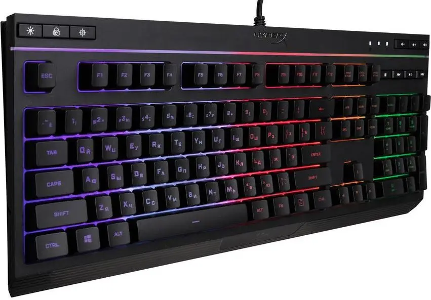 Клавиатура Kingston HyperX Alloy Core RGB Black (HX-KB5ME2-RU)
