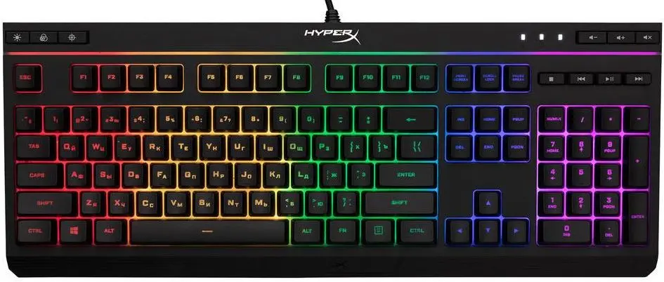 Клавиатура Kingston HyperX Alloy Core RGB Black (HX-KB5ME2-RU)