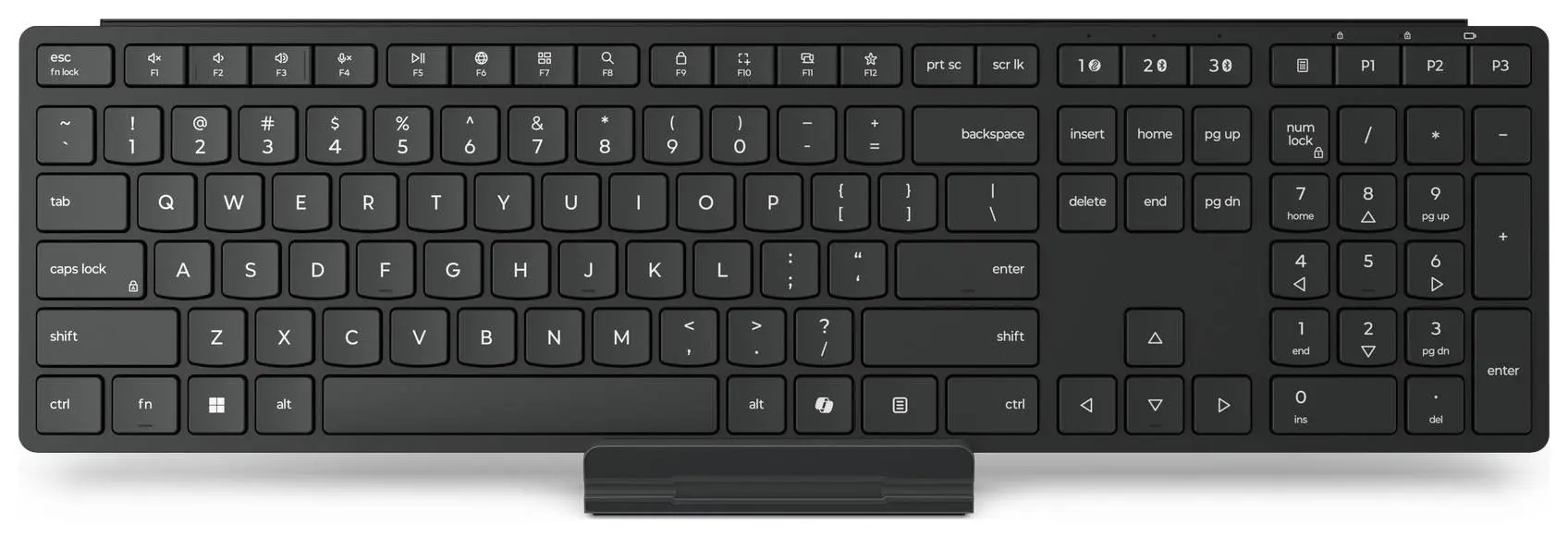Беспроводная клавиатура Lenovo Multi-Mode Pro 6000 (Eclipse Black) - 2
