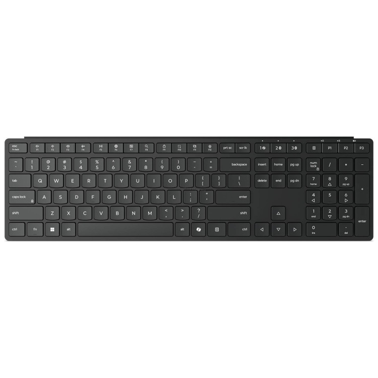 Tastatura fara fir Lenovo Multi-Mode Pro 6000 (Eclipse Black)