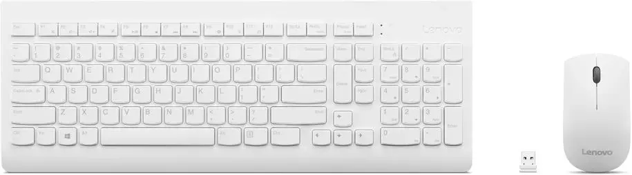 Set fara fir tastatura + mouse Lenovo 510 GX31F38001 (White)
