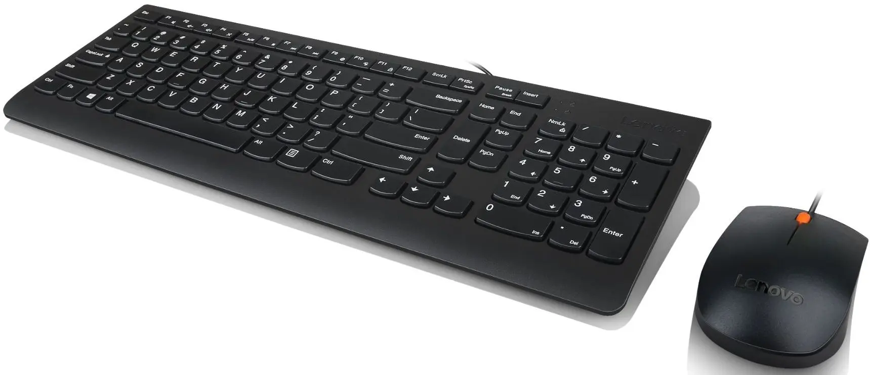 Set tastatura + mouse Lenovo 300 USB Combo (Black)