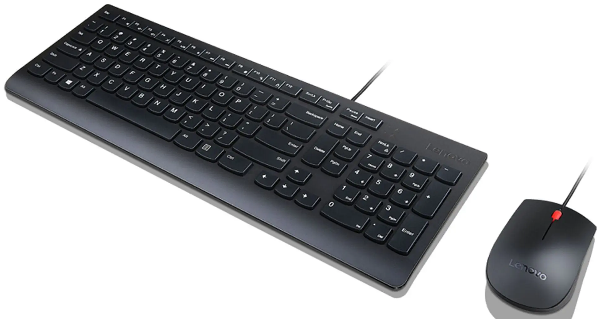 Set tastatura + mouse Lenovo Essential Wired (Black)