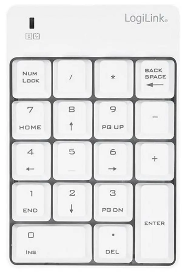 Keypad fara fir LogiLink ID0186 (White)