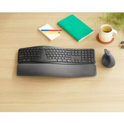 Tastatura fara fir Logitech Ergo K860 (Black) Thumb