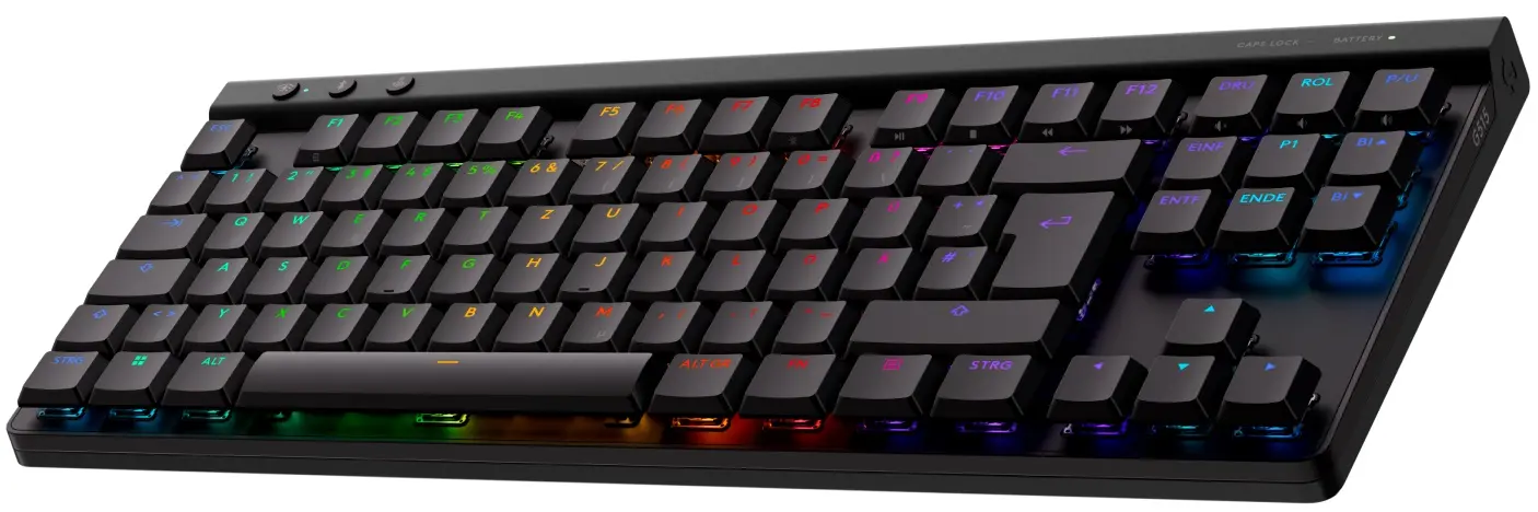 Беспроводная клавиатура Logitech G515 LightSpeed TKL (Black) - 4