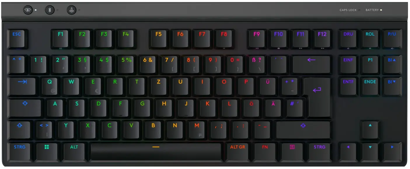 Беспроводная клавиатура Logitech G515 LightSpeed TKL (Black)