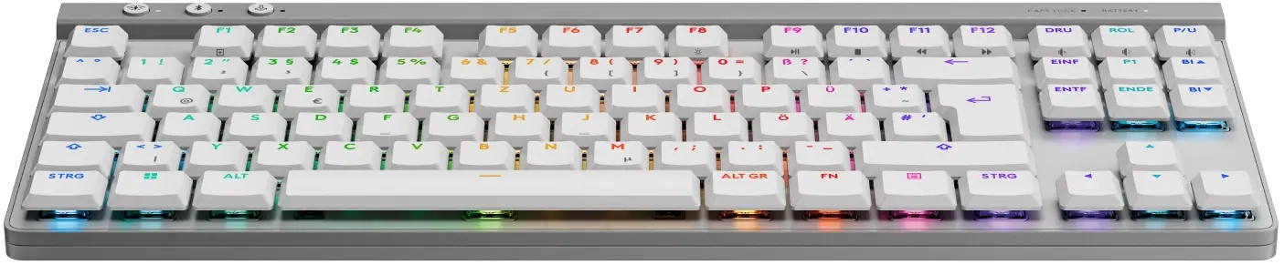 Tastatura fara fir Logitech G515 LightSpeed TKL (White) - 2