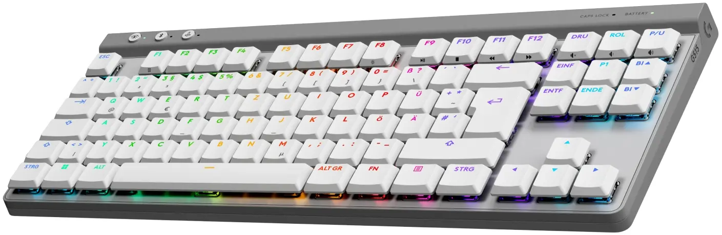 Tastatura fara fir Logitech G515 LightSpeed TKL (White) - 4