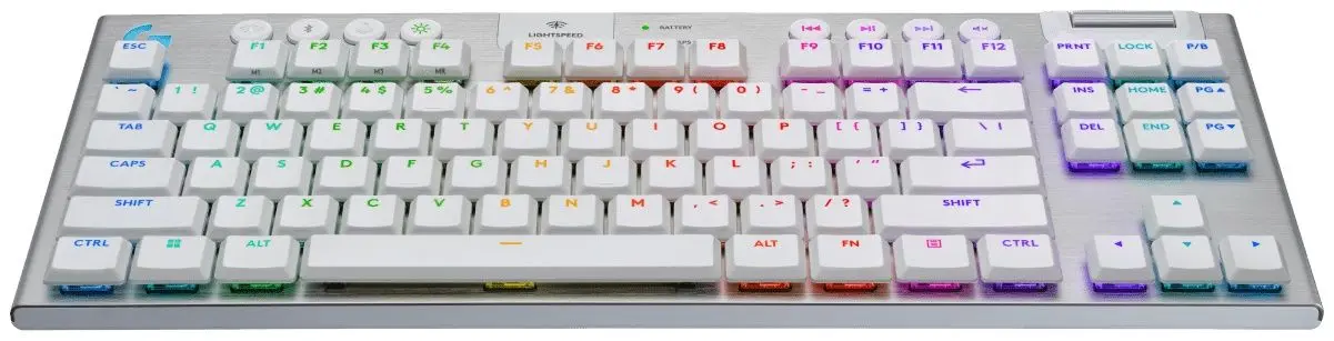 Tastatura fara fir Logitech G915 X LightSpeed TKL (White) - 2