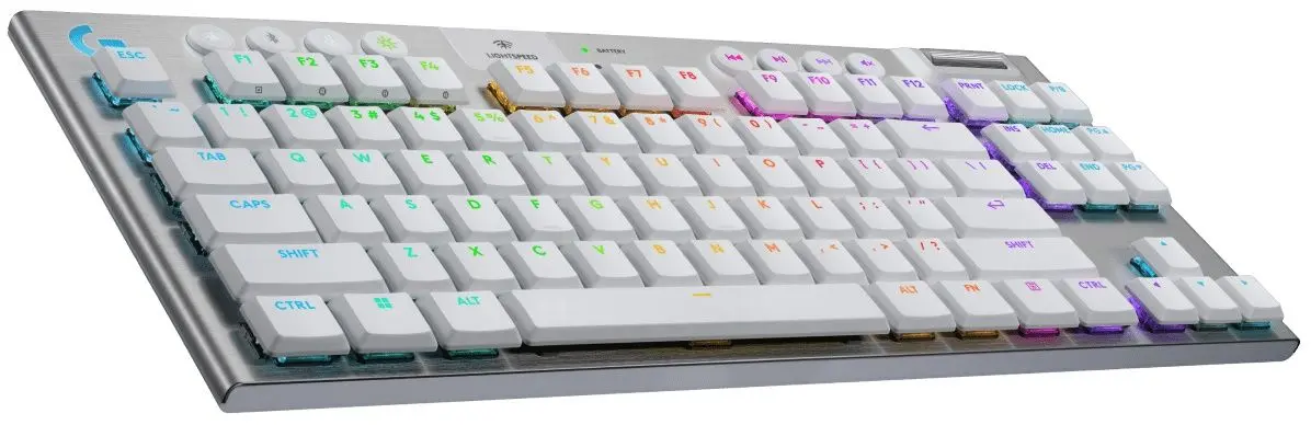 Tastatura fara fir Logitech G915 X LightSpeed TKL (White) - 3