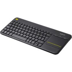 Tastatura fara fir Logitech K400 Plus (Black) Thumb