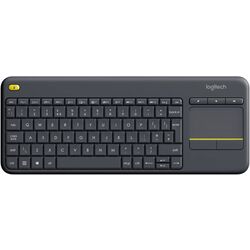 Tastatura fara fir Logitech K400 Plus (Black)