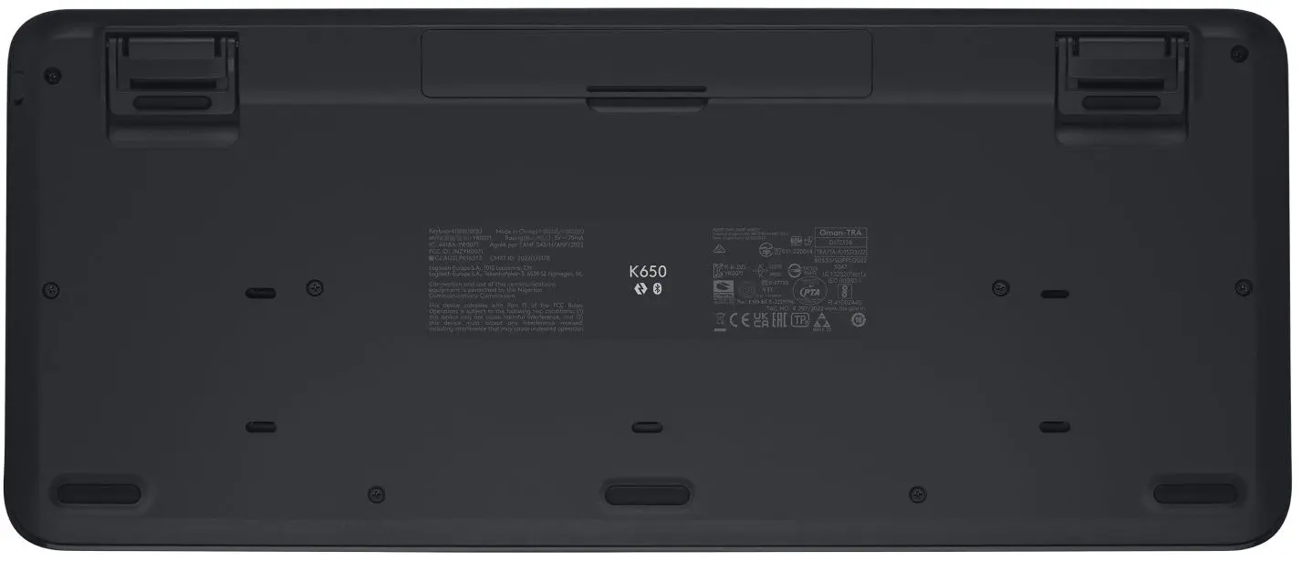 Беспроводная клавиатура Logitech K650 (Graphite) - 5