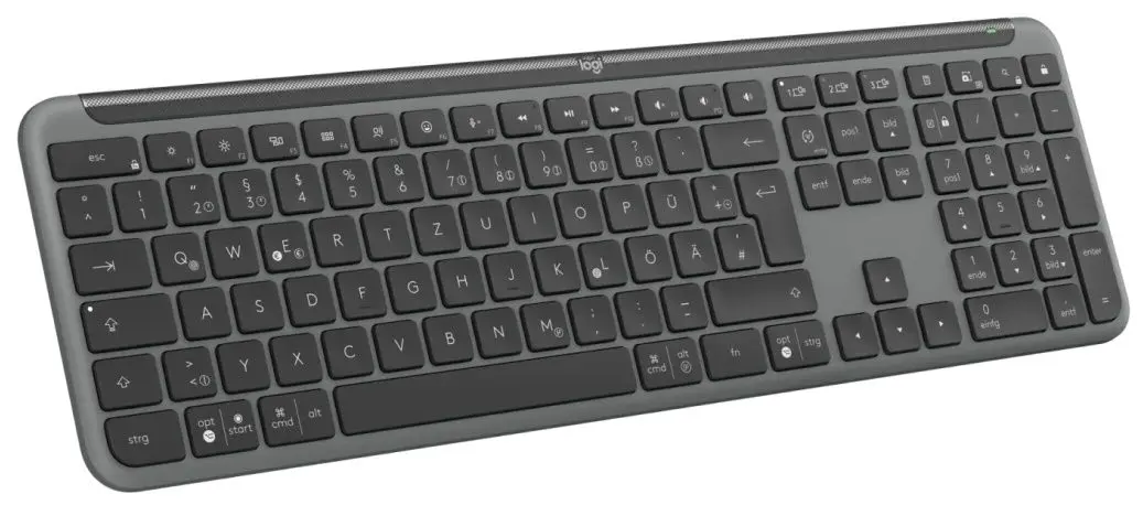 Tastatura fara fir Logitech K950 (Graphite) - 2