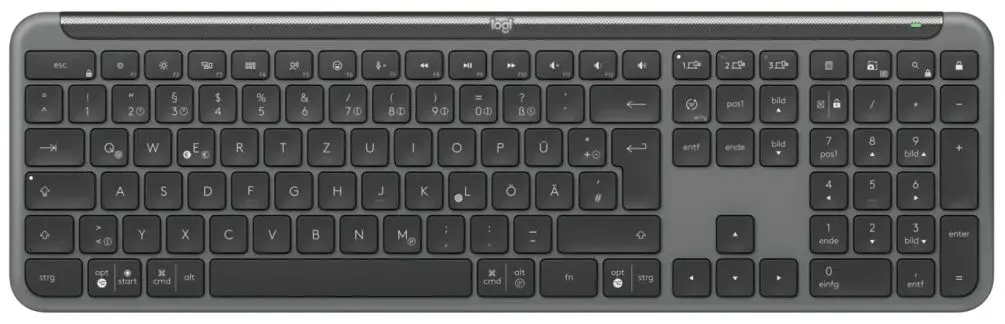 Tastatura fara fir Logitech K950 (Graphite)