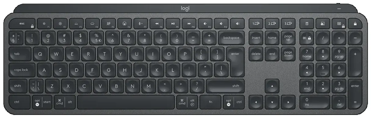 Беспроводная клавиатура Logitech MX Keys for Business (Graphite)
