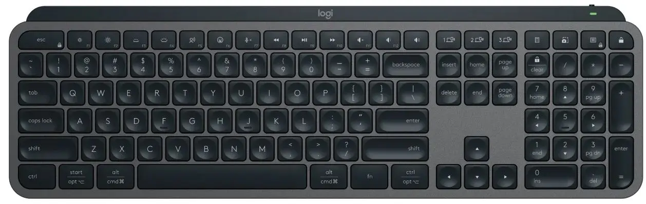 Tastatura fara fir Logitech MX Keys (Graphite)