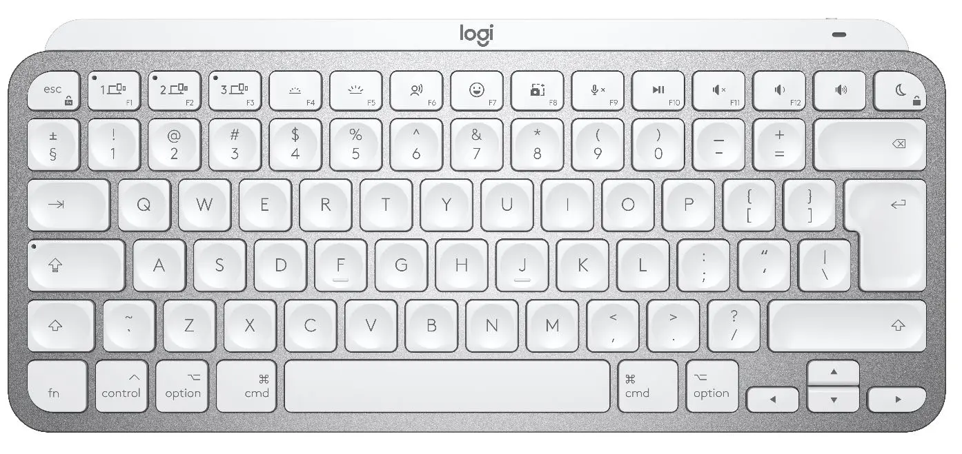 Tastatura fara fir Logitech MX Keys Mini for Mac (Pale Gray)