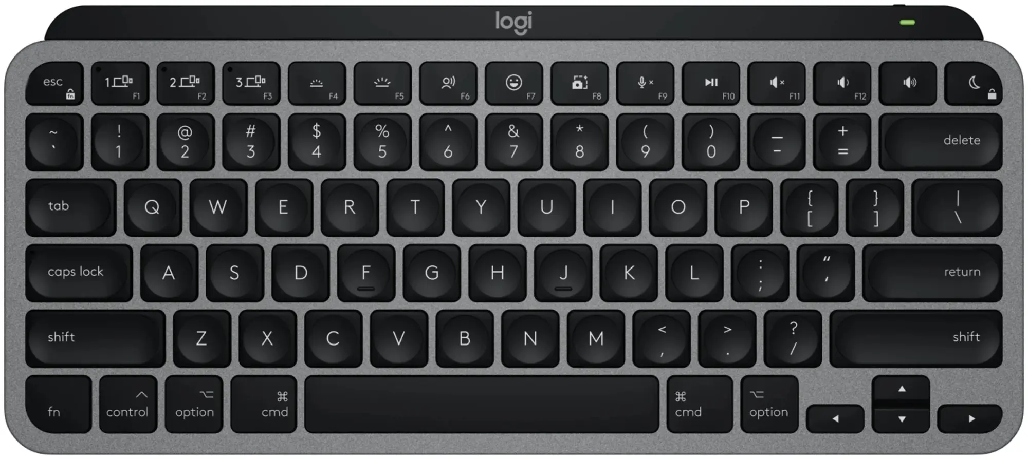 Беспроводная клавиатура Logitech MX Keys Mini for Mac (Space Gray)
