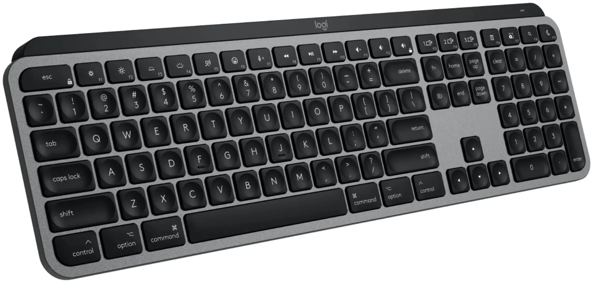Беспроводная клавиатура Logitech MX Keys S for Mac (Space Gray) - 4