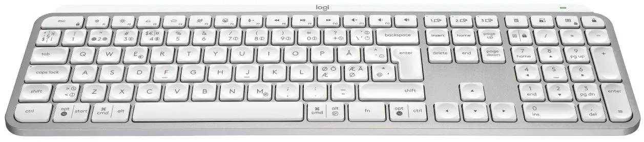 Tastatura fara fir Logitech MX Keys S (Pale Gray) - 3