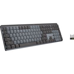 Tastatura fara fir Logitech MX Mechanical (Graphite) Thumb