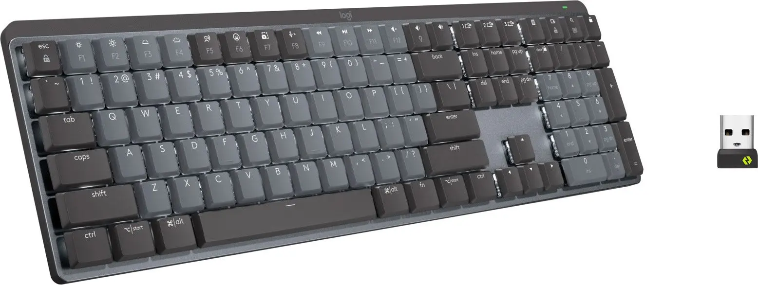 Tastatura fara fir Logitech MX Mechanical (Graphite) - 2