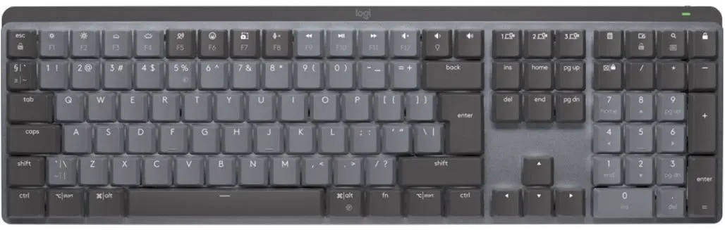 Tastatura fara fir Logitech MX Mechanical (Graphite)