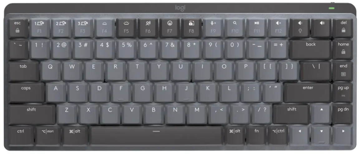 Tastatura fara fir Logitech MX Mechanical Mini (Graphite)