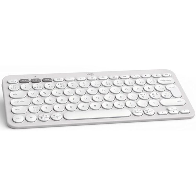 Беспроводная клавиатура Logitech Pebble Keys 2 K380S (Tonal White)