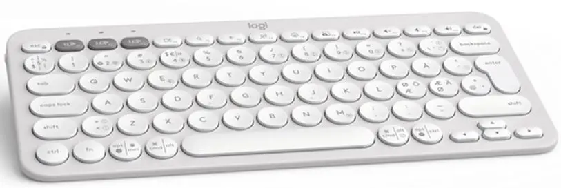 Беспроводная клавиатура Logitech Pebble Keys 2 K380S (Tonal White)