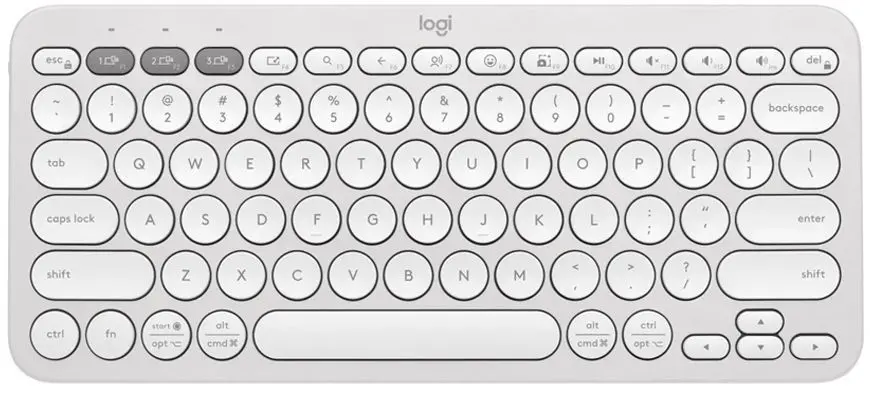 Беспроводная клавиатура Logitech Pebble Keys 2 K380S (Tonal White)