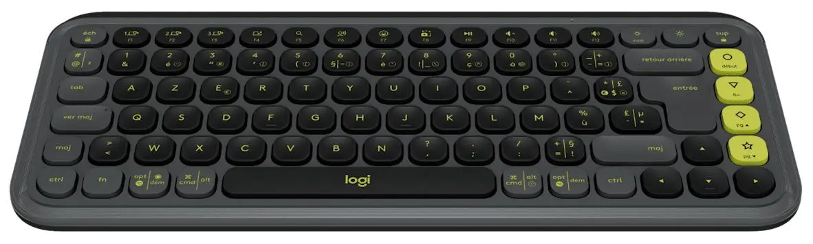 Tastatura fara fir Logitech Pop Icon Keys (Graphite/Green) - 2