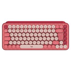 Tastatura fara fir Logitech Pop Keys 920-010718 (Heartbreaker Pink)