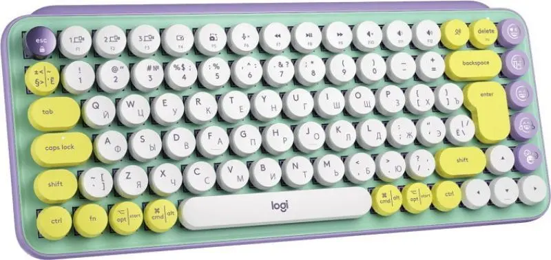 Tastatura fara fir Logitech Pop Keys (Fresh Vibes)