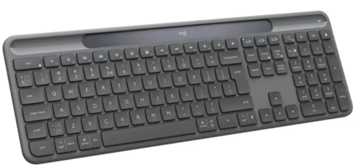 Tastatura fara fir Logitech Signature Slim Solar+ K980 (Graphite) - 2