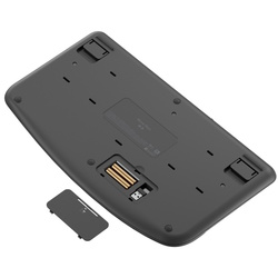 Беспроводная клавиатура Logitech Wave Keys (Graphite) Thumb