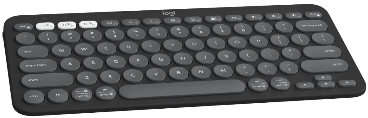 Tastatura fara fir Logitech Pebble Keys 2 K380S (Tonal Graphite)