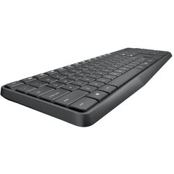 Беспроводной комплект клавиатура + мышь Logitech MK235 (Black) Thumb