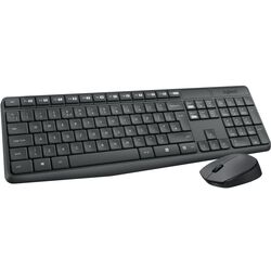 Беспроводной комплект клавиатура + мышь Logitech MK235 (Black) Thumb