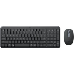 Set fara fir tastatura + mouse Logitech MK250 (Graphite)